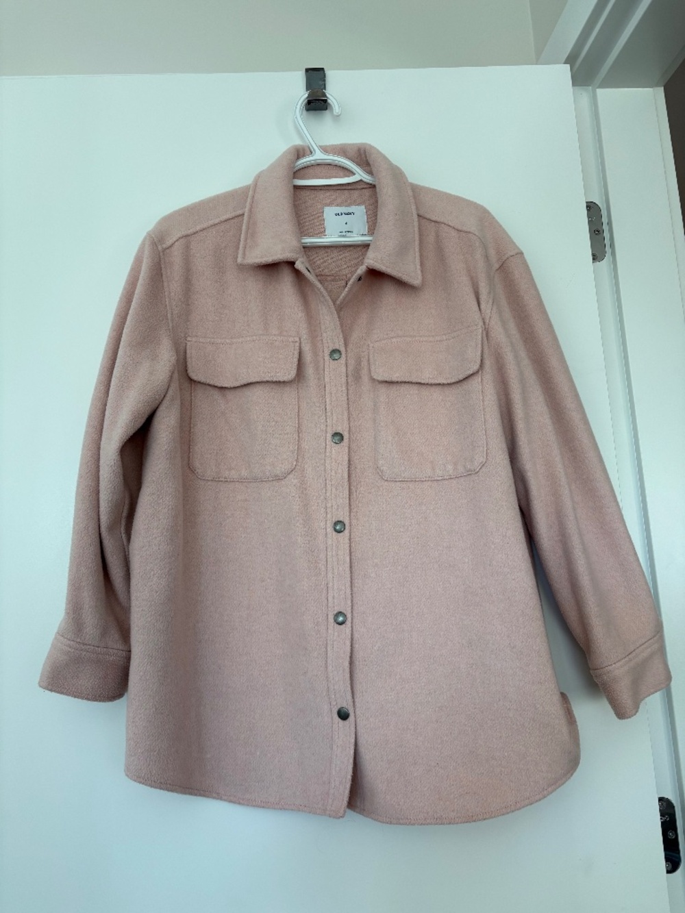 Old Navy - Pale Pink Shaket - Size M